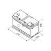 BATTERIE  BOSCH S5A 105AH, 950A,  0092S40150 L6 – Image 3