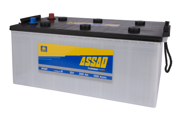 BATTERIE ASSAD TURBO TRUCK 1100A, 200AH, M16P4B